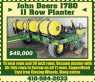JD 1780 11-Row Planter